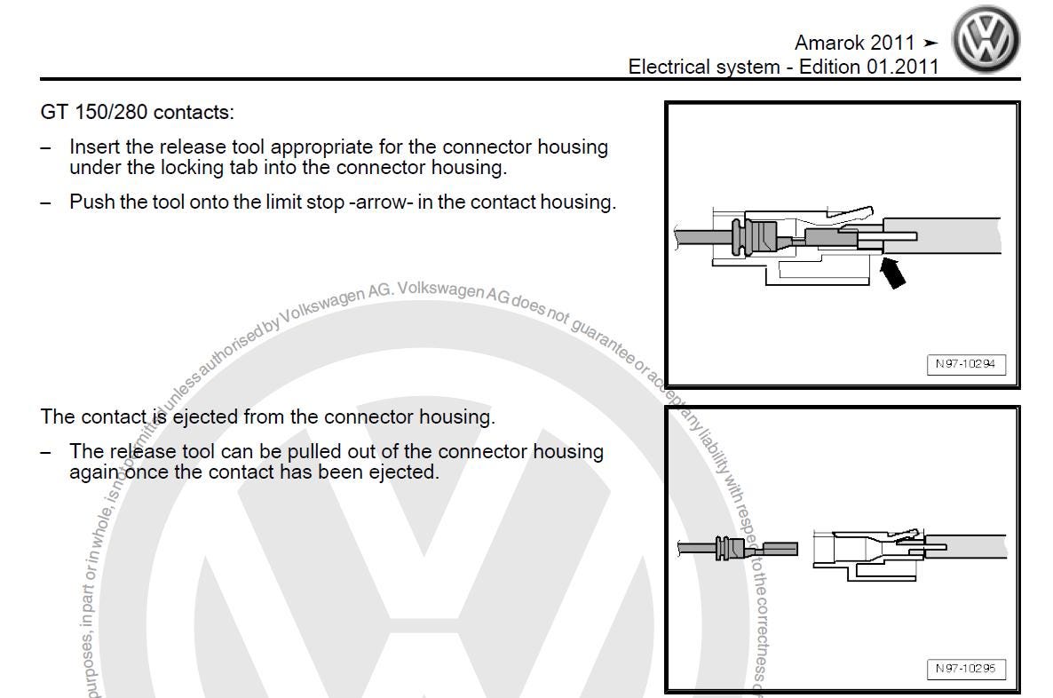 Volkswagen Amarok 2010-2018 Service Workshop Manual