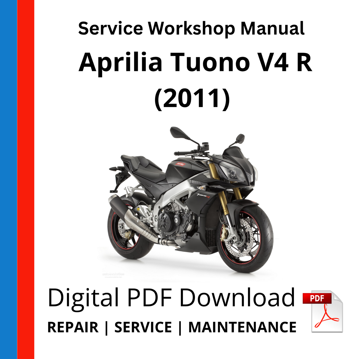 Aprilia Tuono V4 R (2011) Service Workshop Manual