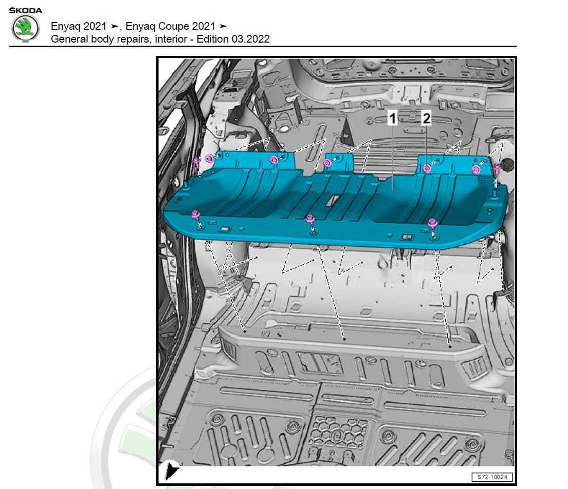 Skoda Enyaq 2021-2023 Service Workshop Manual