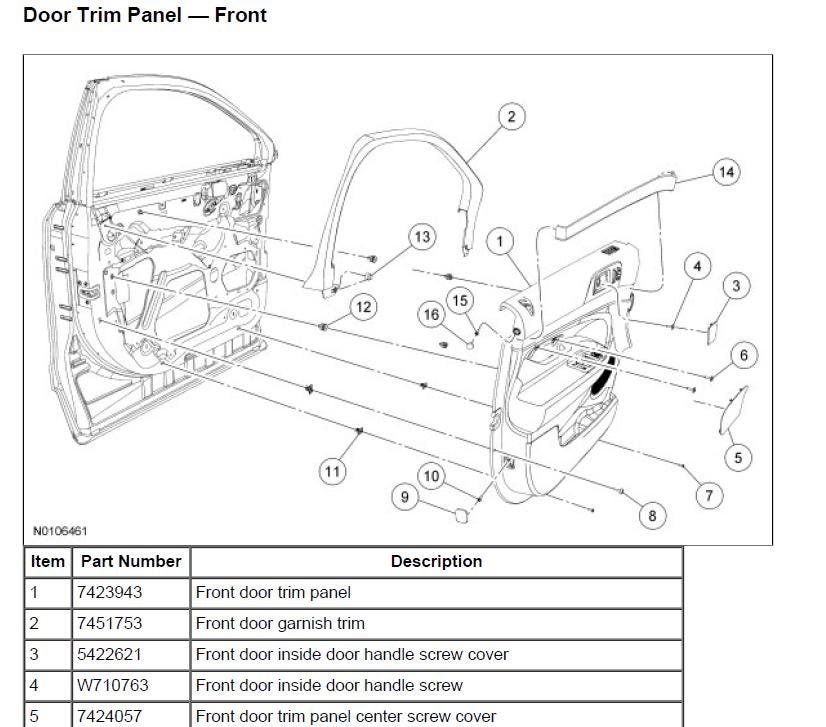 Lincoln MKT 2013-2016 Service Workshop Manual