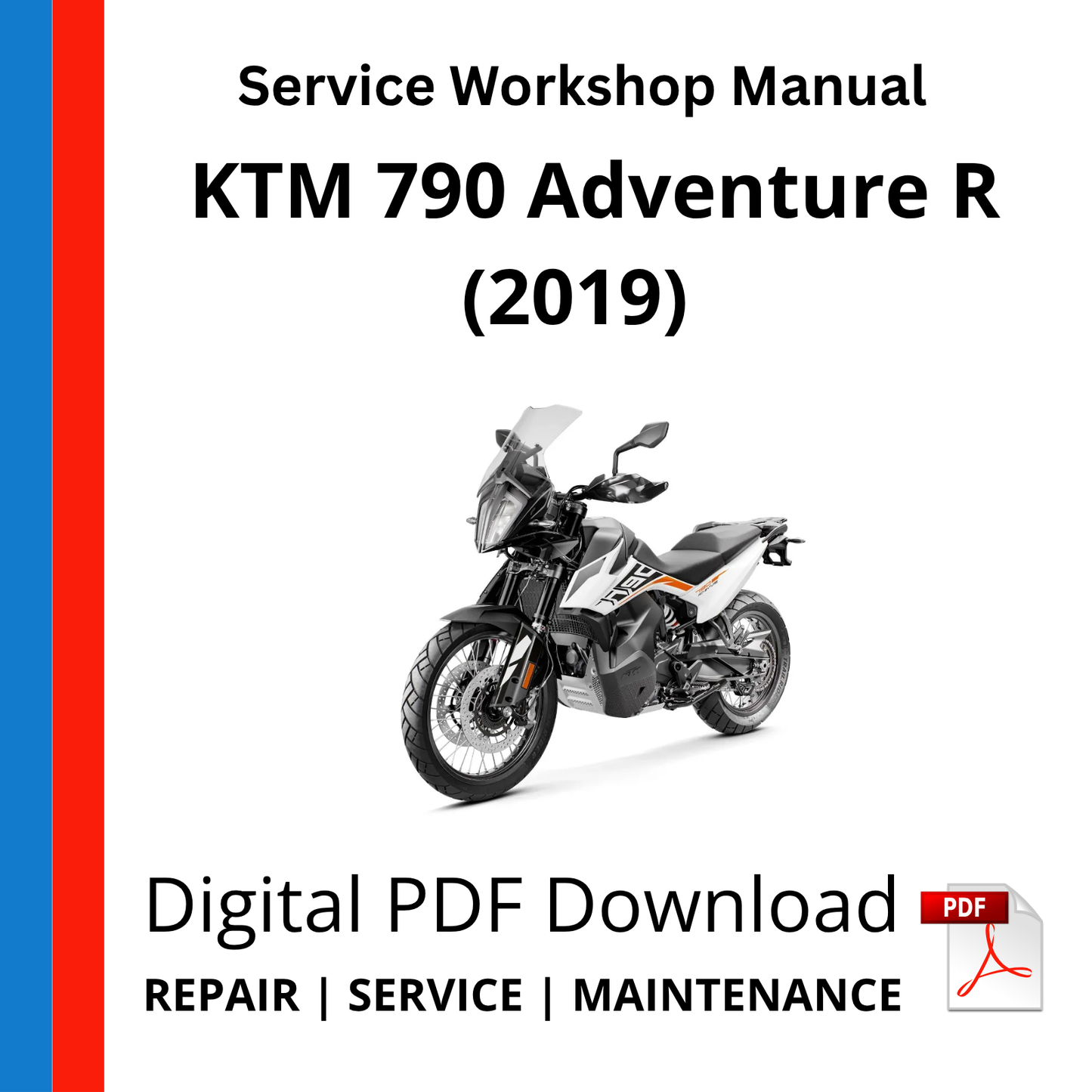 KTM 790 Adventure R (2019) Service Workshop Manual
