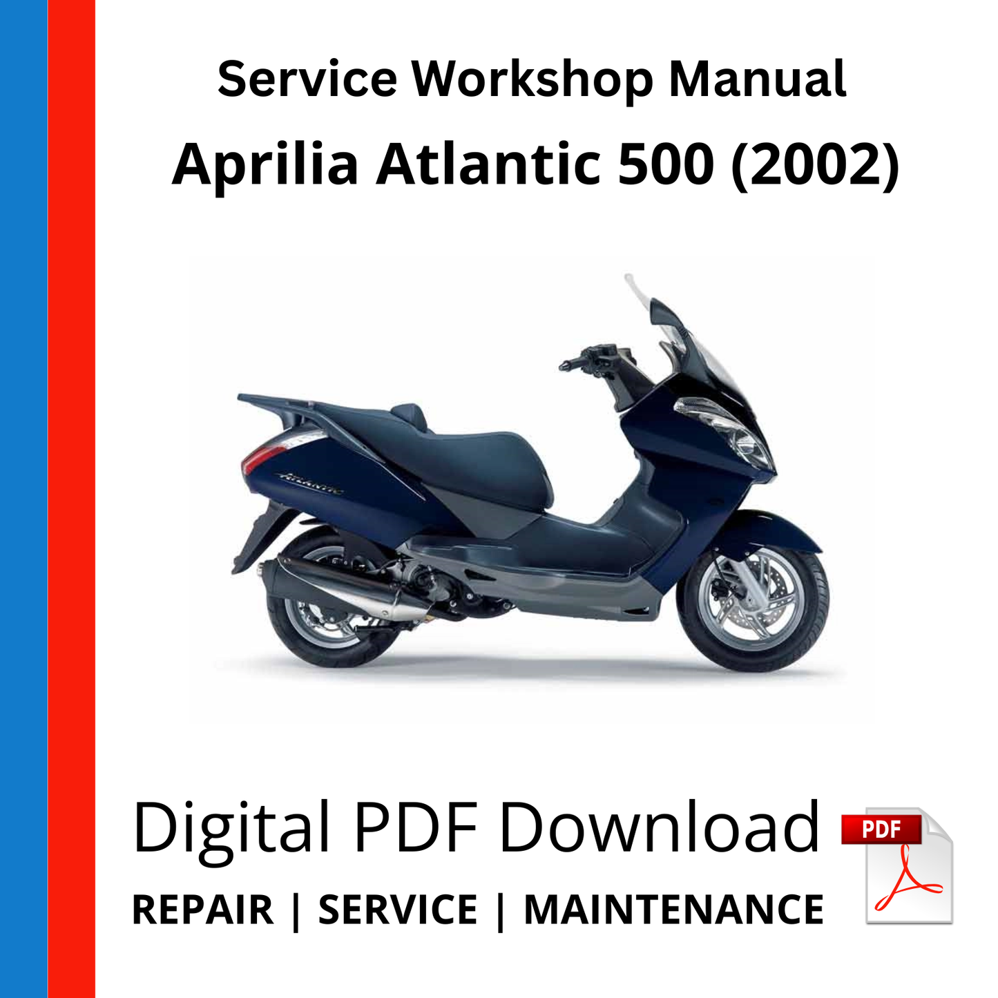 Aprilia Atlantic 500 (2002) Service Workshop Manual