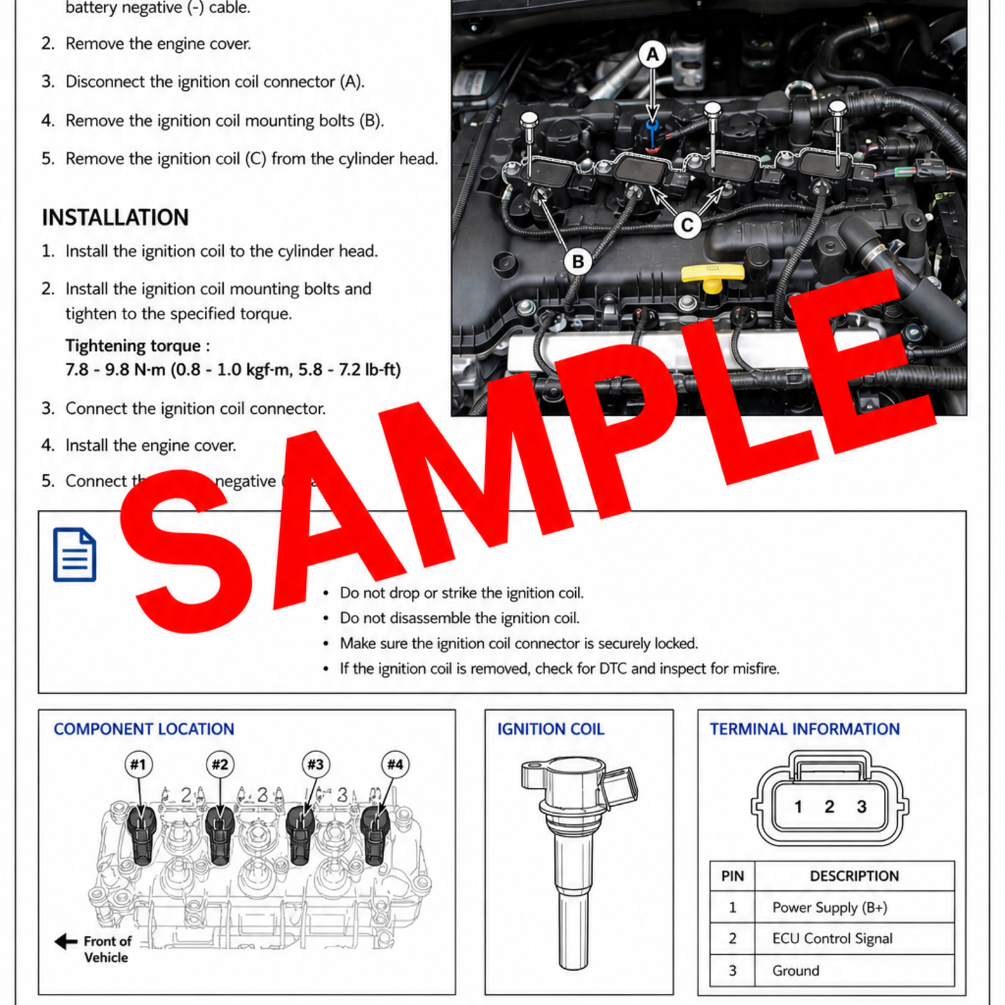 Hyundai Terracan 2001-2007 Service Workshop Manual
