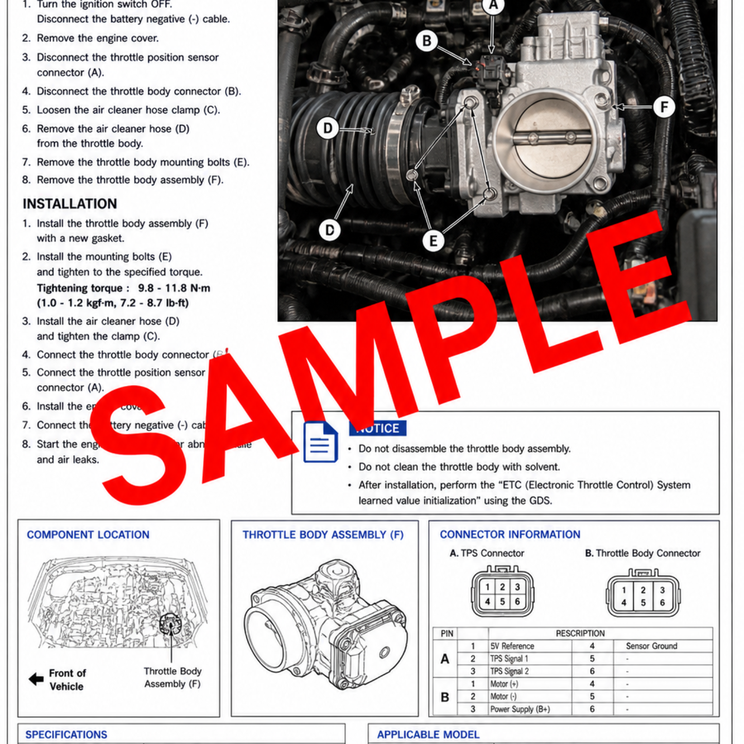 Fiat 124 Spider 1975-1982 Service Workshop Manual