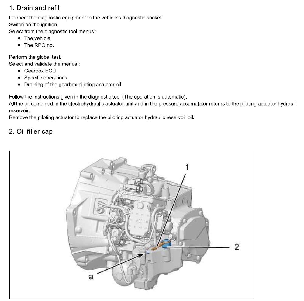 Citroen C4 2010-2018 Service Workshop Manual