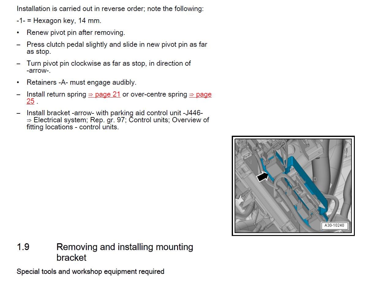 Audi A3 2013-2019 Service Workshop Manual