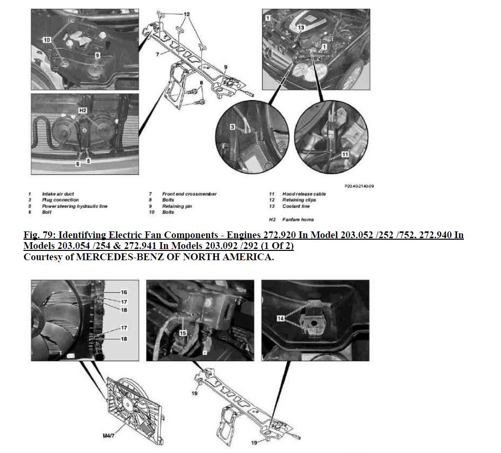 Mercedes-Benz CLK 2002-2009 Service Workshop Manual