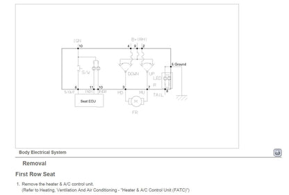 Kia Soul EV 2014-2019 Service Workshop Manual