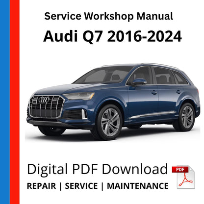 Audi Q7 2016-2024 Service Workshop Manual