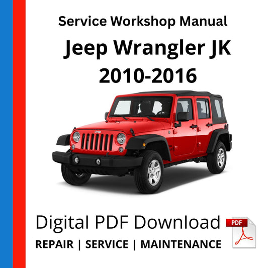 Jeep Wrangler JK 2010-2016 Service Workshop Manual