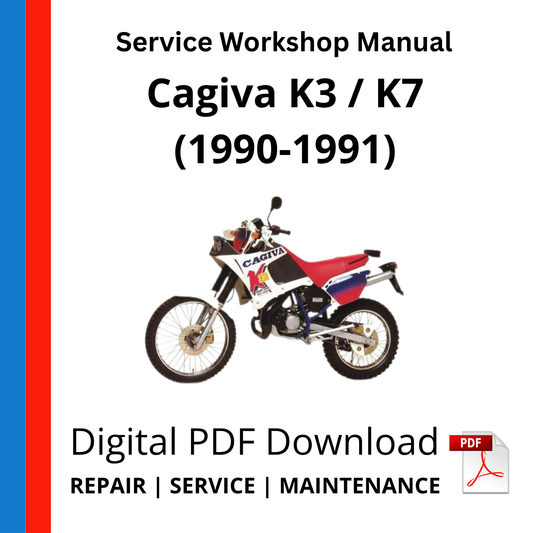 Cagiva K3 / K7 (1990-1991) Service Workshop Manual