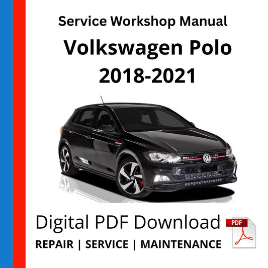 Volkswagen Polo 2018-2021 Service Workshop Manual