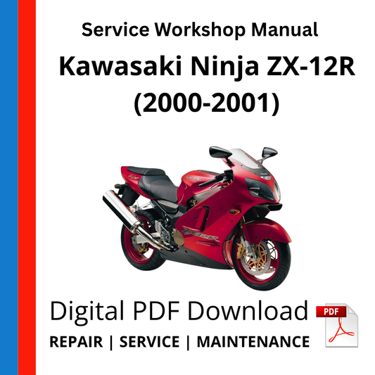 Kawasaki Ninja ZX-12R (2000-2001) Service Workshop Manual