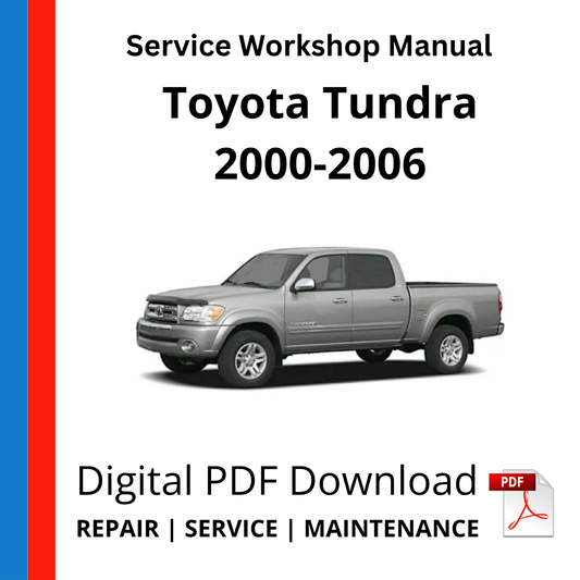 Toyota Tundra 2000-2006 Service Workshop Manual