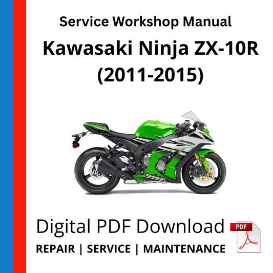 Kawasaki Ninja ZX-10R (2011-2015) Service Workshop Manual