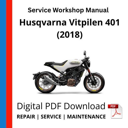 Husqvarna Vitpilen 401 (2018) Service Workshop Manual