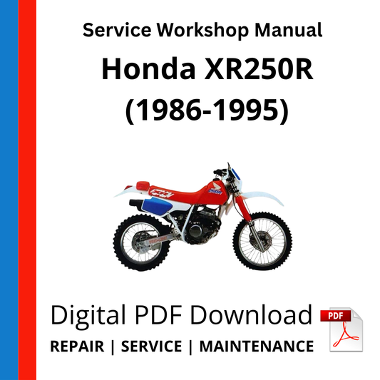 Honda XR250R (1986-1995) Service Workshop Manual