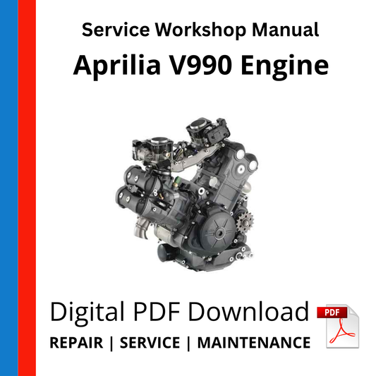 Aprilia V990 Engine Service Workshop Manual
