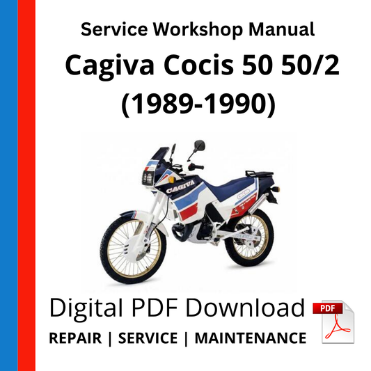 Cagiva Cocis 50 50/2 (1989-1990) Service Workshop Manual