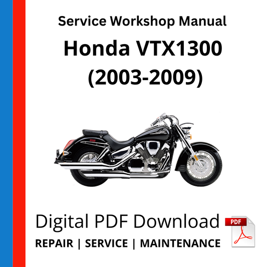 Honda VTX1300 (2003-2009) Service Workshop Manual