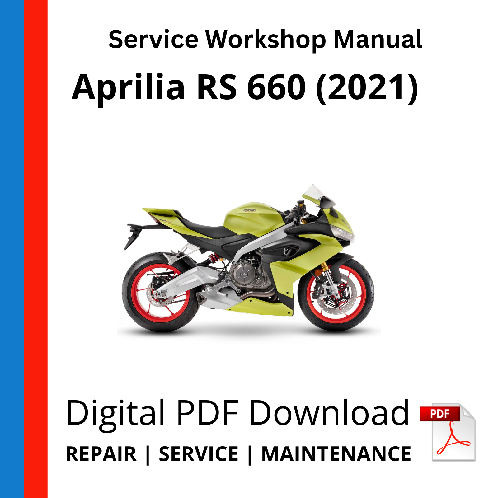 Aprilia RS 660 (2021) Service Workshop Manual – Service Manual Experts
