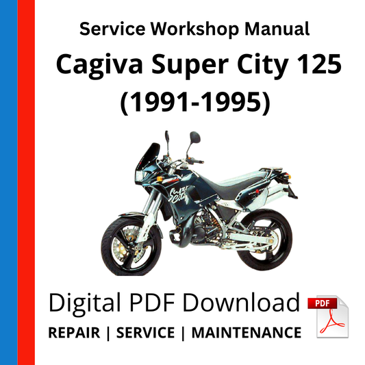 Cagiva Super City 125 (1991-1995) Service Workshop Manual