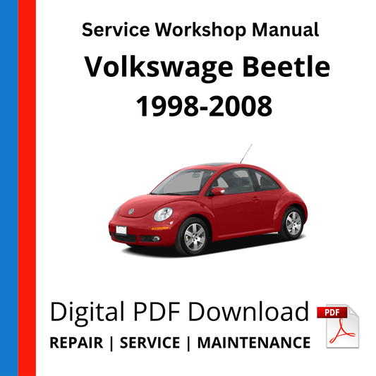 Volkswagen New Beetle 1998-2008 Service Workshop Manual
