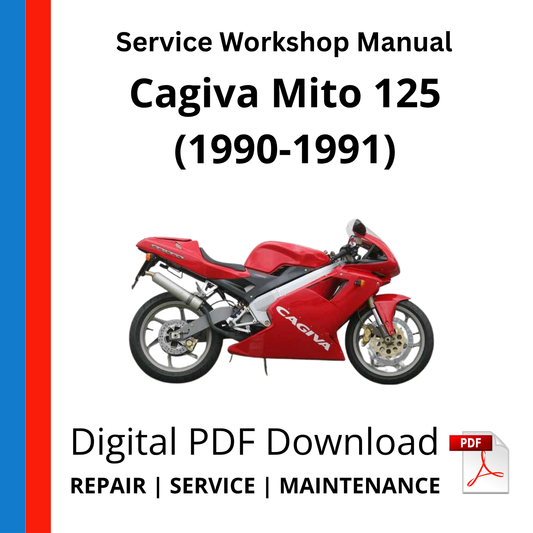 Cagiva Mito 125 (1990-1991) Service Workshop Manual