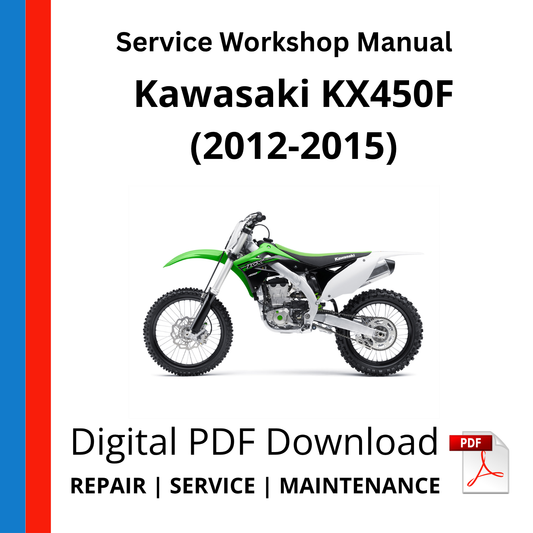 Kawasaki KX450F (2012-2015) Service Workshop Manual