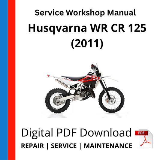 Husqvarna WR CR 125 (2011) Service Workshop Manual