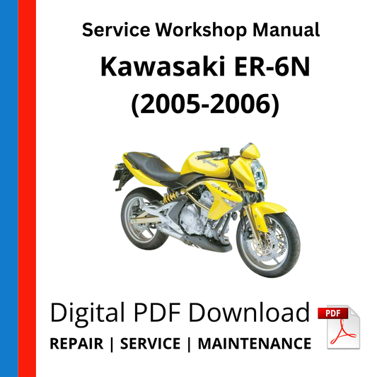 Kawasaki ER-6N (2005-2006) Service Workshop Manual