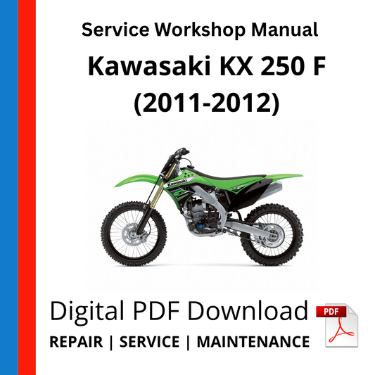 Kawasaki KX 250 F (2011-2012) Service Workshop Manual