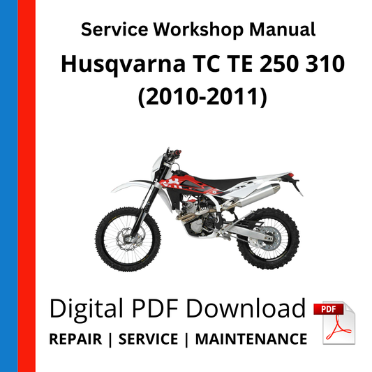Husqvarna TC TE 250 310 (2010-2011) Service Workshop Manual