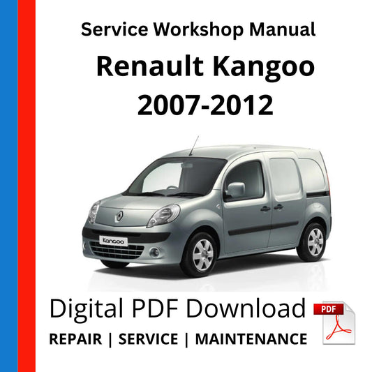 Renault Kangoo X61 2007-2012 Service Workshop Manual
