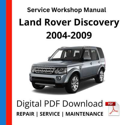 Land Rover Discovery 2004-2009 Service Workshop Manual