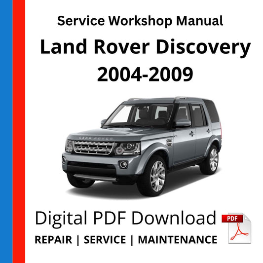 Land Rover Discovery 2004-2009 Service Workshop Manual