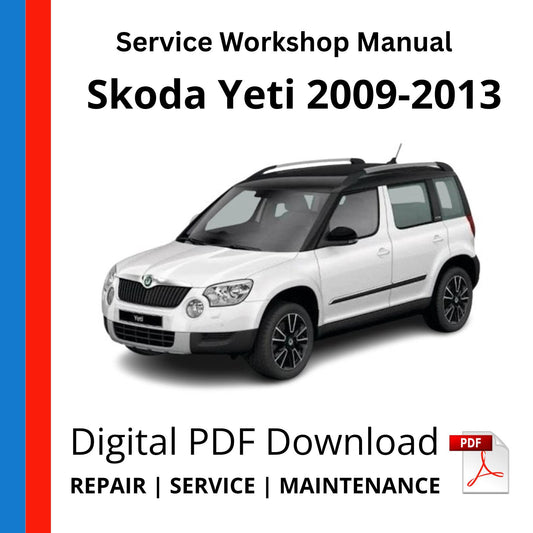 Skoda Yeti 2009-2013 Service Workshop Manual