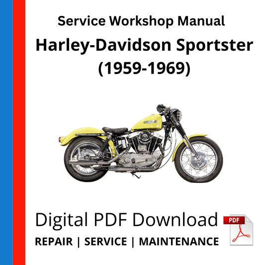 Harley-Davidson Sportster (1959-1969) Service Workshop Manual