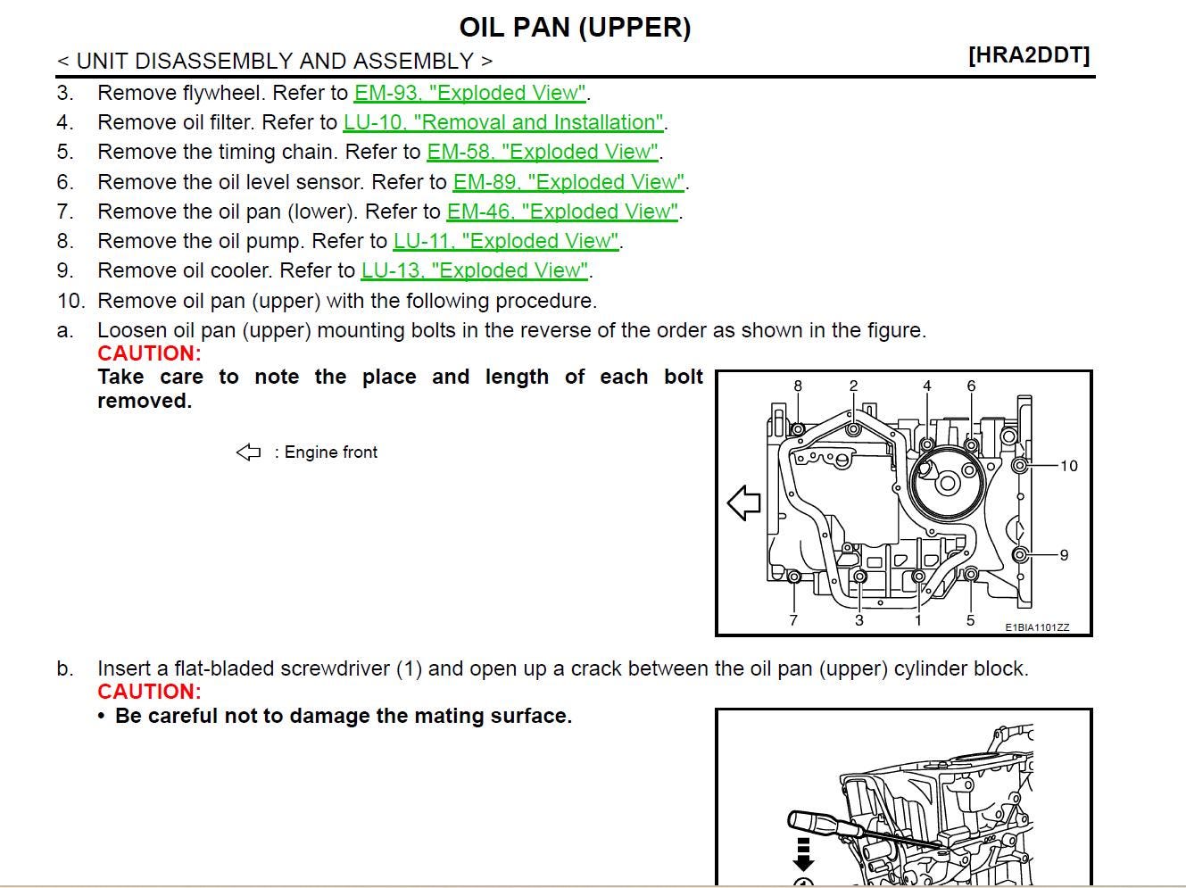 Nissan Qashqai J11 2013-2021 Service Workshop Manual