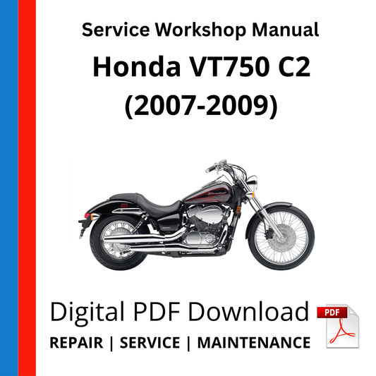 Honda VT750 C2 (2007-2009) Service Workshop Manual