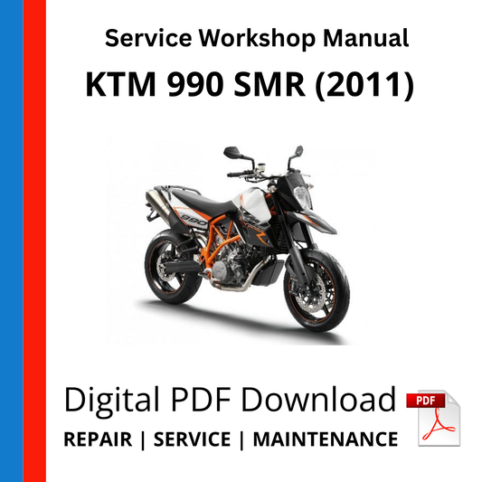 KTM 990 SMR (2011) Service Workshop Manual