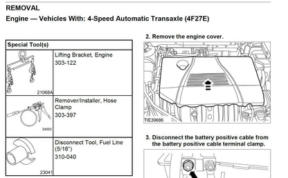 Ford Focus 2004-2011 Service Workshop Manual