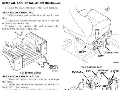Jeep Wrangler TJ 1997-2006 Service Workshop Manual