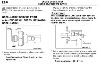 Mitsubishi Outlander 2007-2013 Service Workshop Manual
