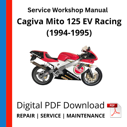 Cagiva Mito 125 EV Racing (1994-1995) Service Workshop Manual