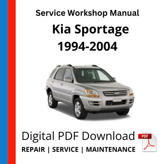 Kia Sportage 1994-2004 Service Workshop Manual