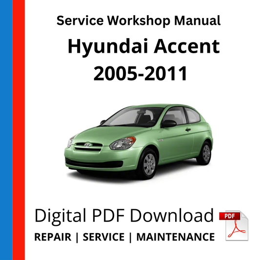 Hyundai Accent 2005-2011 Service Workshop Manual