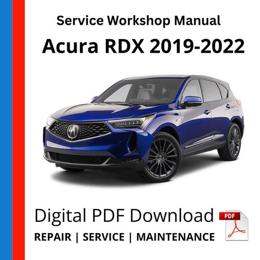 Acura RDX 2019-2022 Service Workshop Manual
