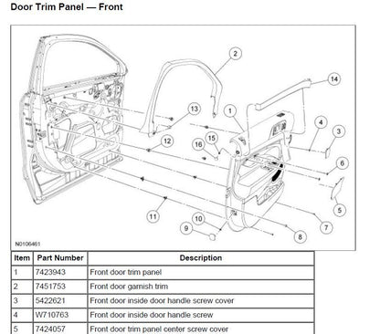 Lincoln MKT 2013-2016 Service Workshop Manual