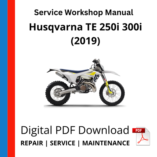 Husqvarna TE 250i 300i (2019) Service Workshop Manual